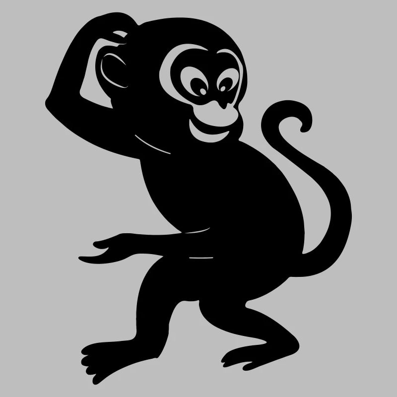Affenschattenfigur