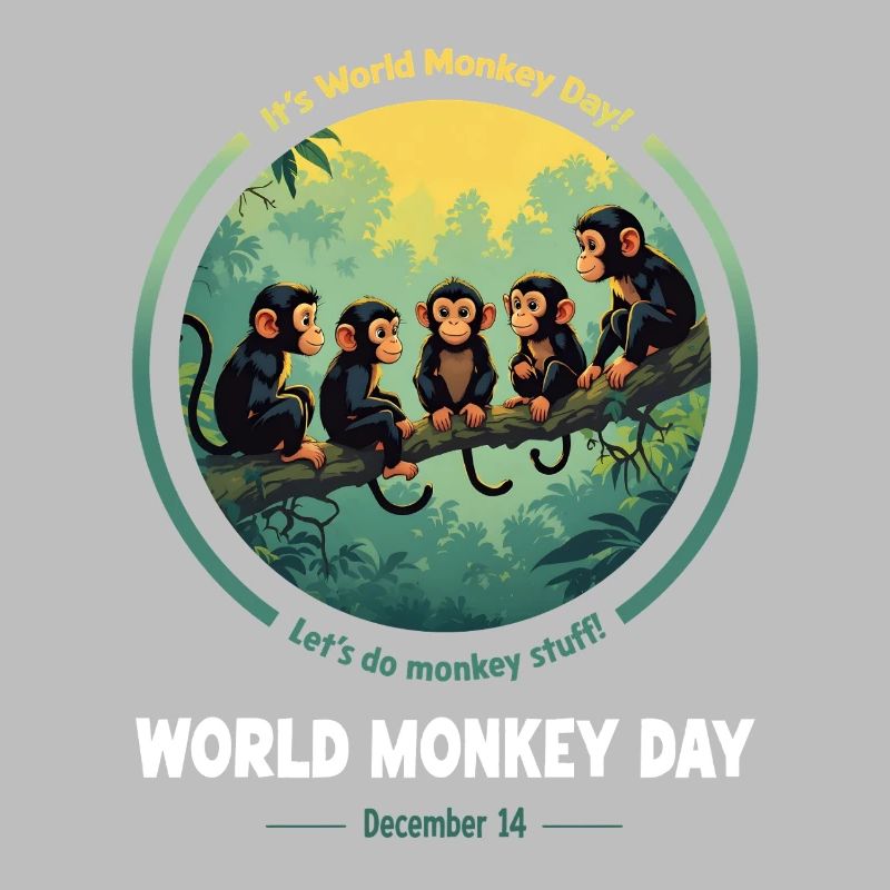World Monkey Day – December 14th