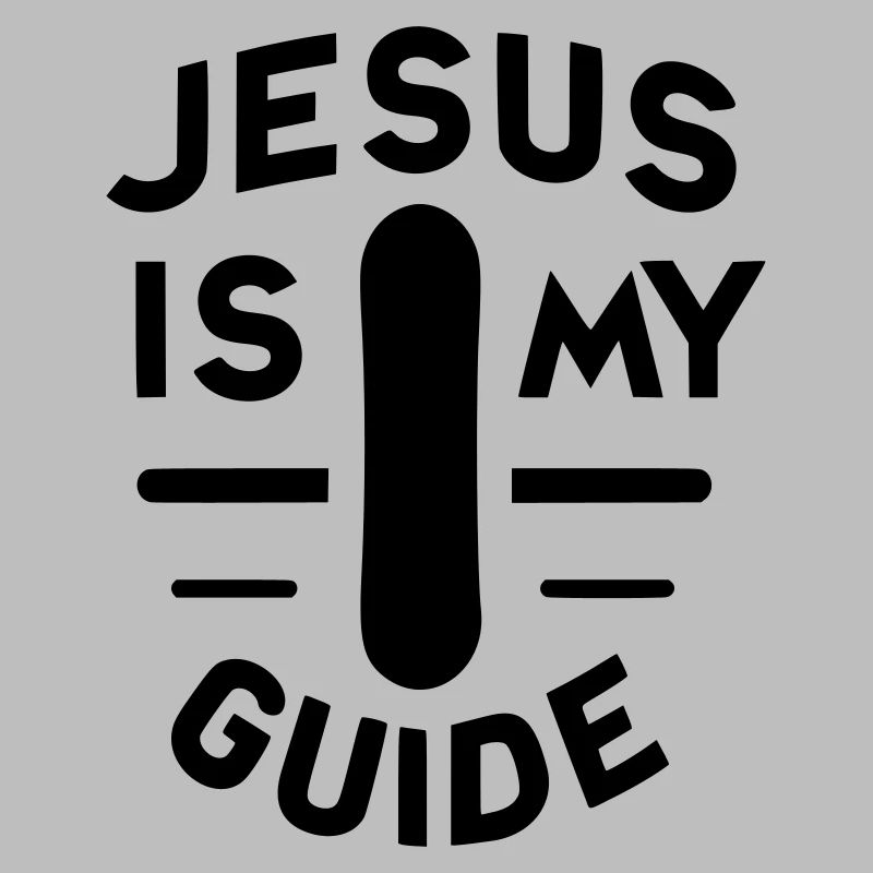 Jésus est mon guide - Snowboard