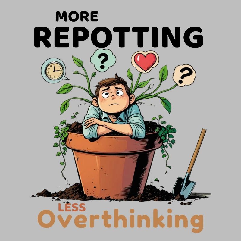 Overthinking? Time for repotting!