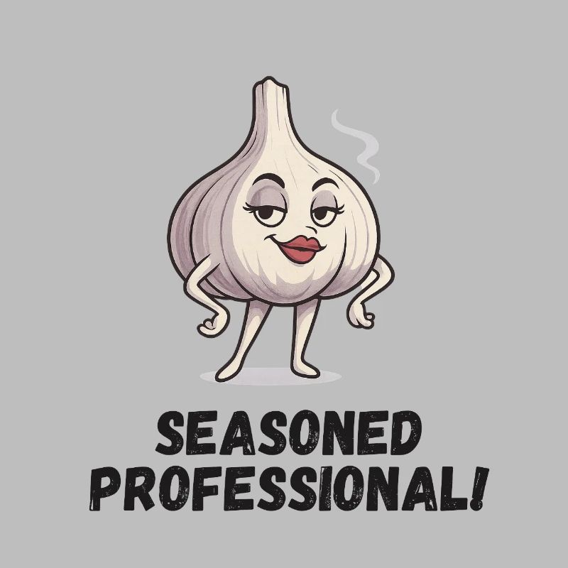 Garlic Lady - Confident Caricature