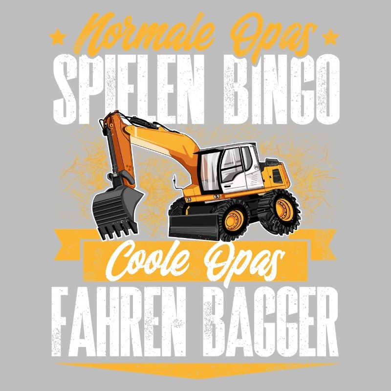 Baggerfahrer Opa