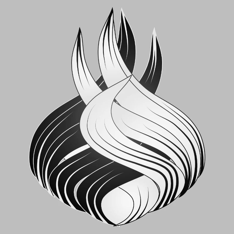 Abstract Shapes – Dynamic Black & White Design