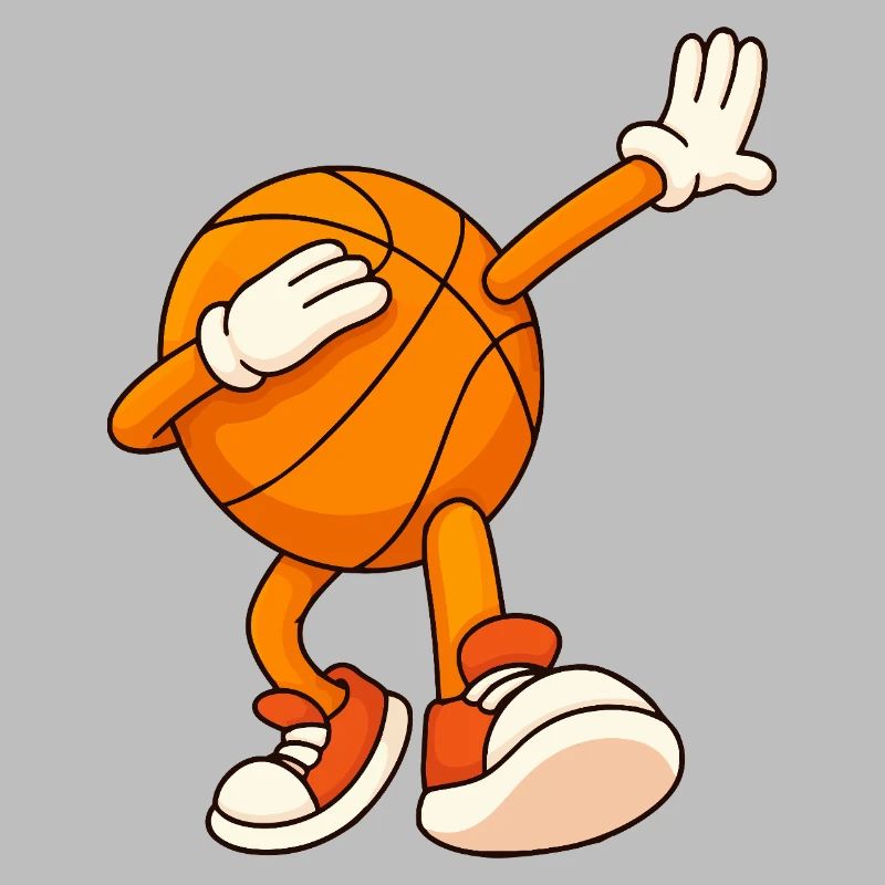 Basketball-Maskottchen Dunks