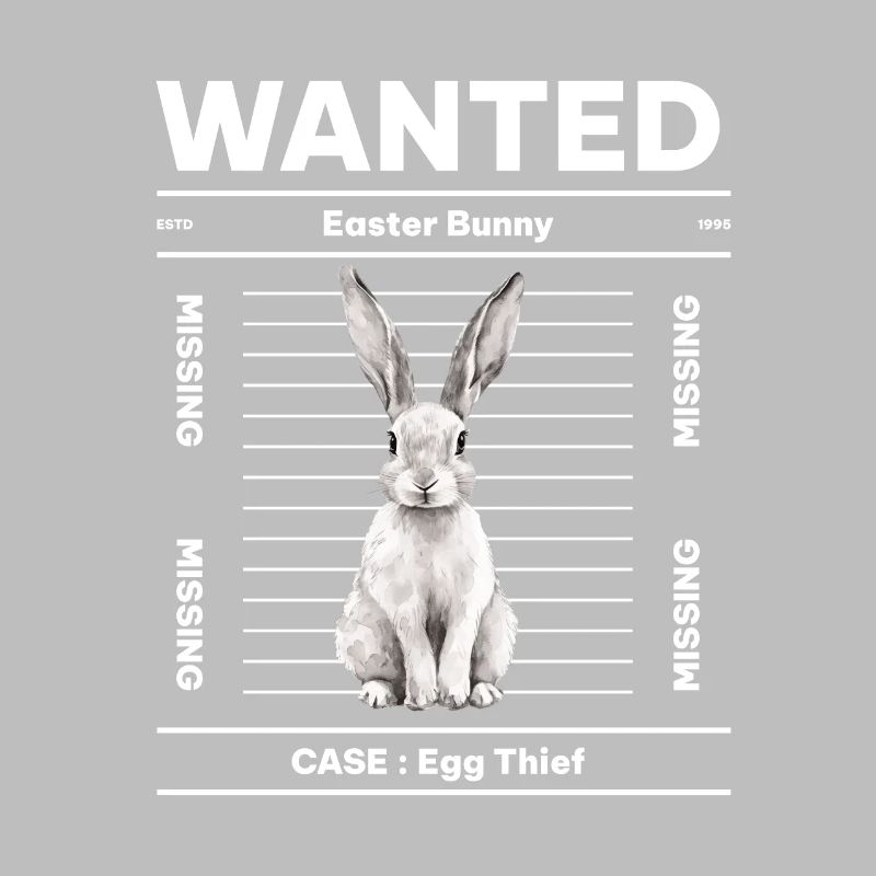 Wanted Easter Bunny