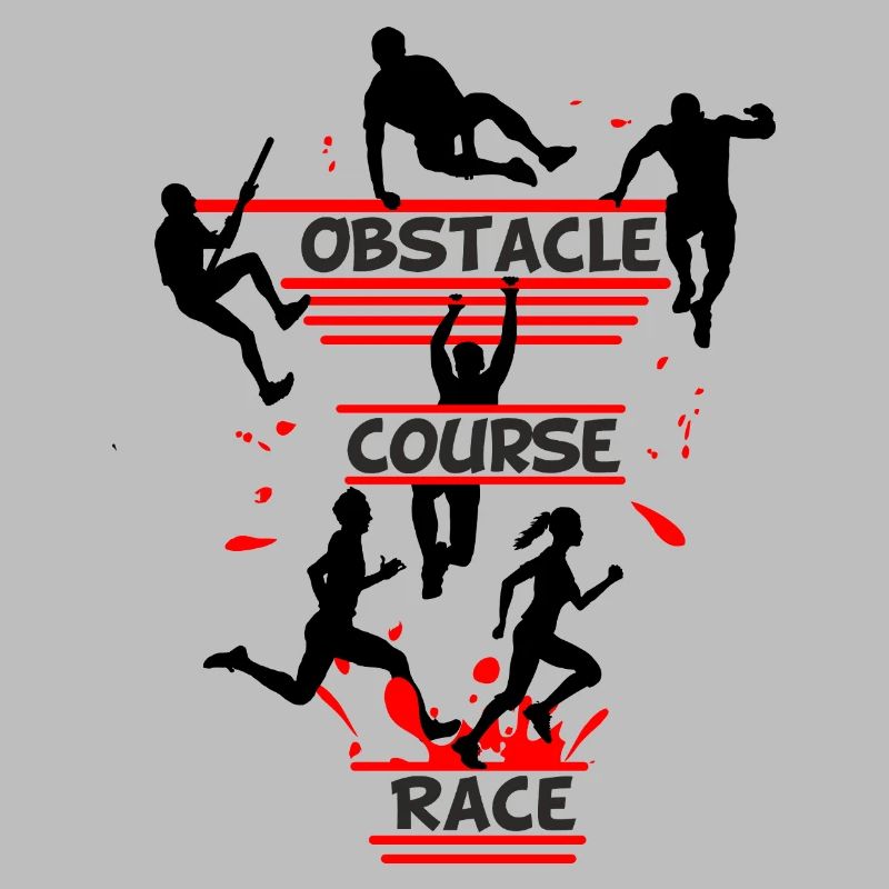 Course d’obstacles – Silhouette Full Action
