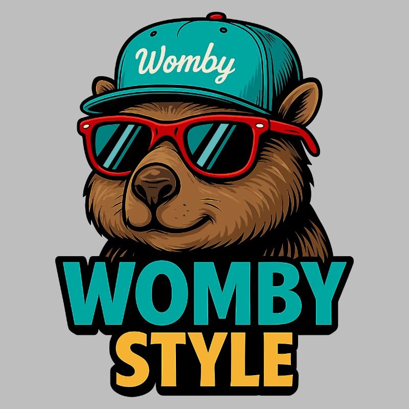Womby Style Biber mit Sonnenbrillen