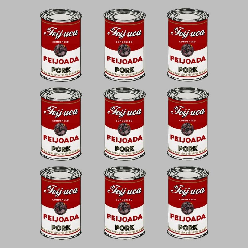 Feijoada Pork Can Pattern