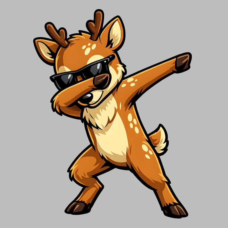 Dabbing Deer
