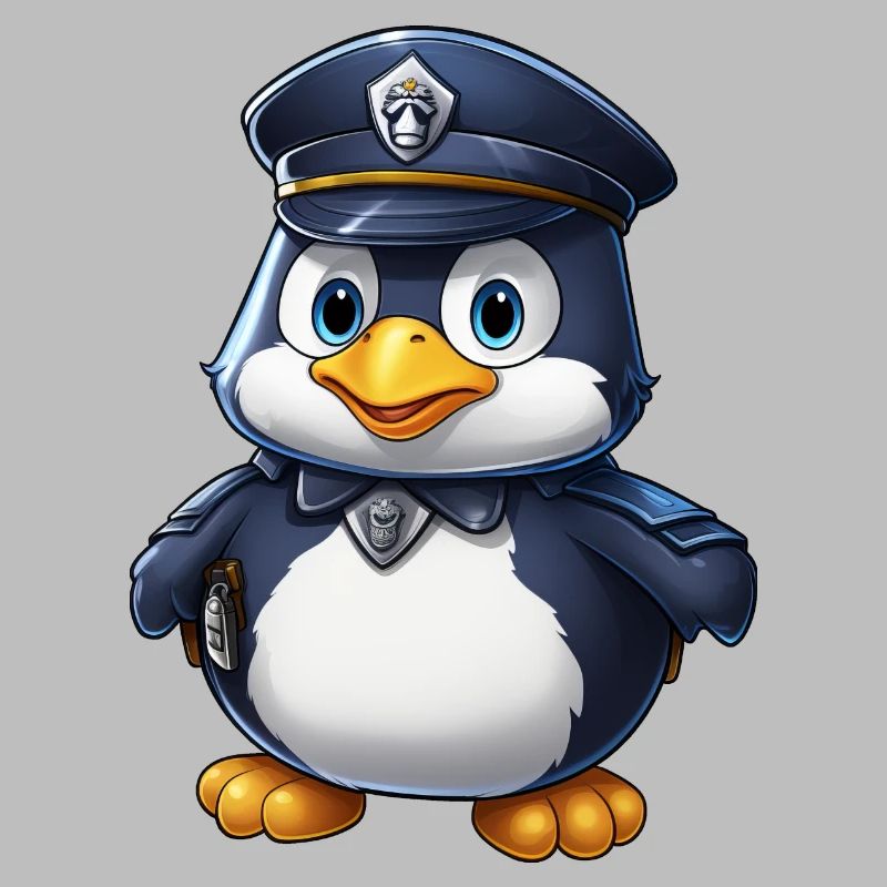 Penguin Policeman
