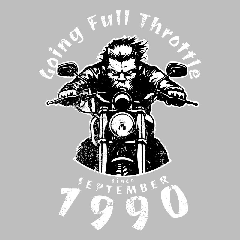 35. Geburtstag Going Full Throttle Since 09/1990