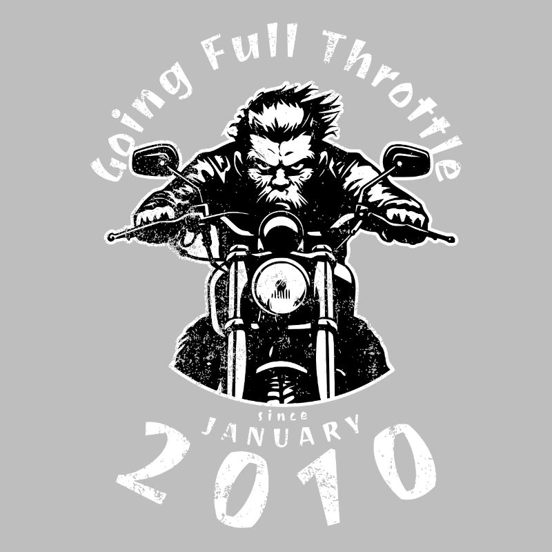 16. Geburtstag Going Full Throttle Since 01/2010