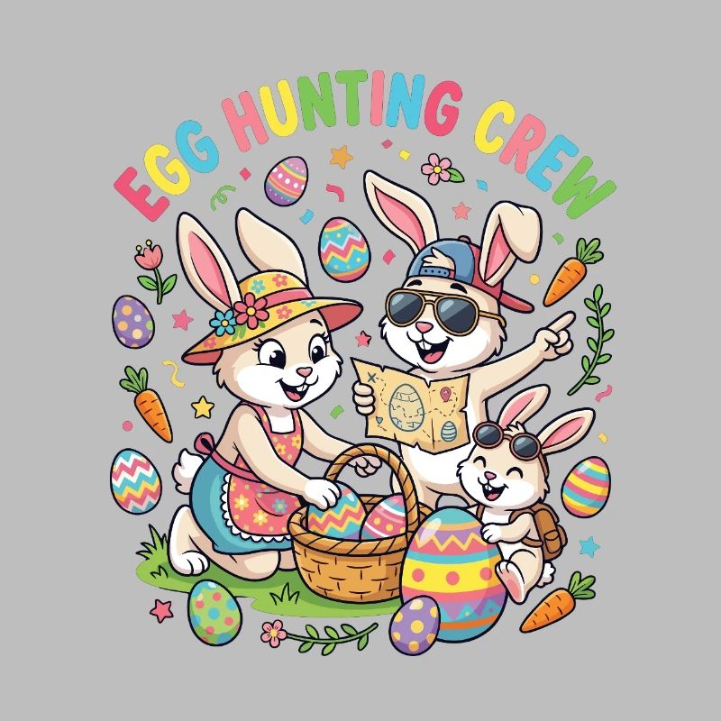 Hoster Bunny Family - Egg Collector
