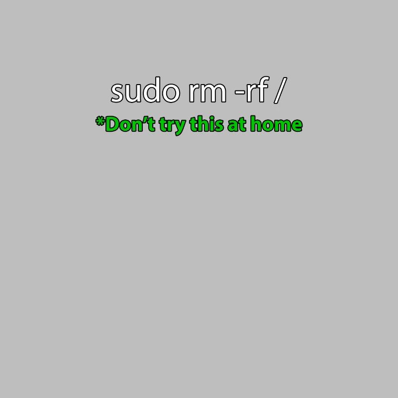 Sudo Command Joke Tee