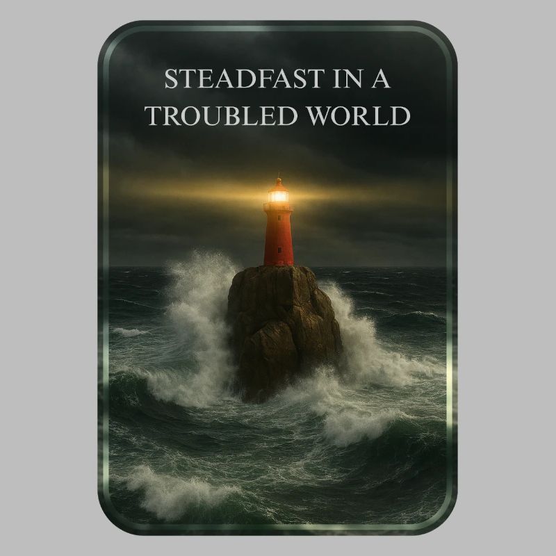 STEADFAST IN A TROUBLED WORLD
