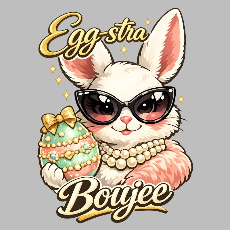 Eggstra Boujee Easter Bunny Easter
