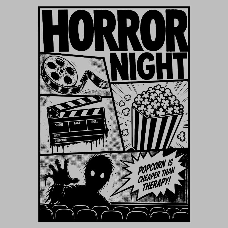 Horror Cinema Zombie Comic