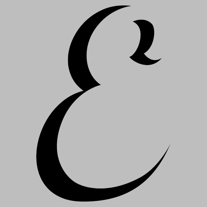 Letter E, Name, der Buchstabe E