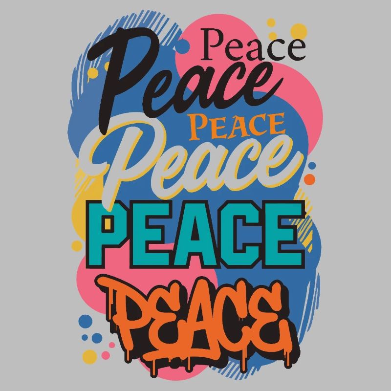 Peace als Graffiti