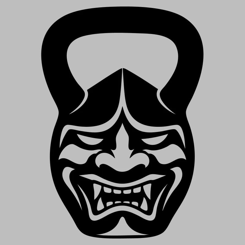 Gym Kettlebell Samurai Mask