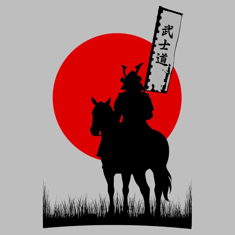 BUSHIDO, SAMURAI WARRIOR CODE | 8K CLEAN SILHOUTTE