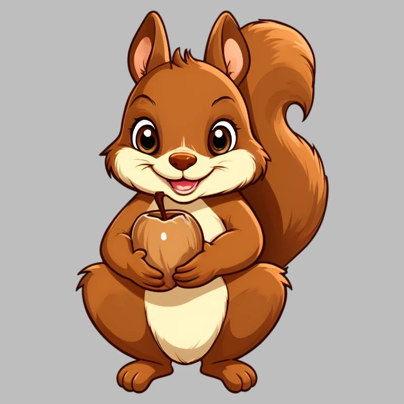 Squirrels in autumn