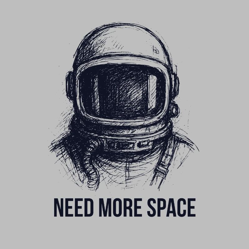 Besoin de plus d’introduction à l’astronaute spatial Spruch antisociale
