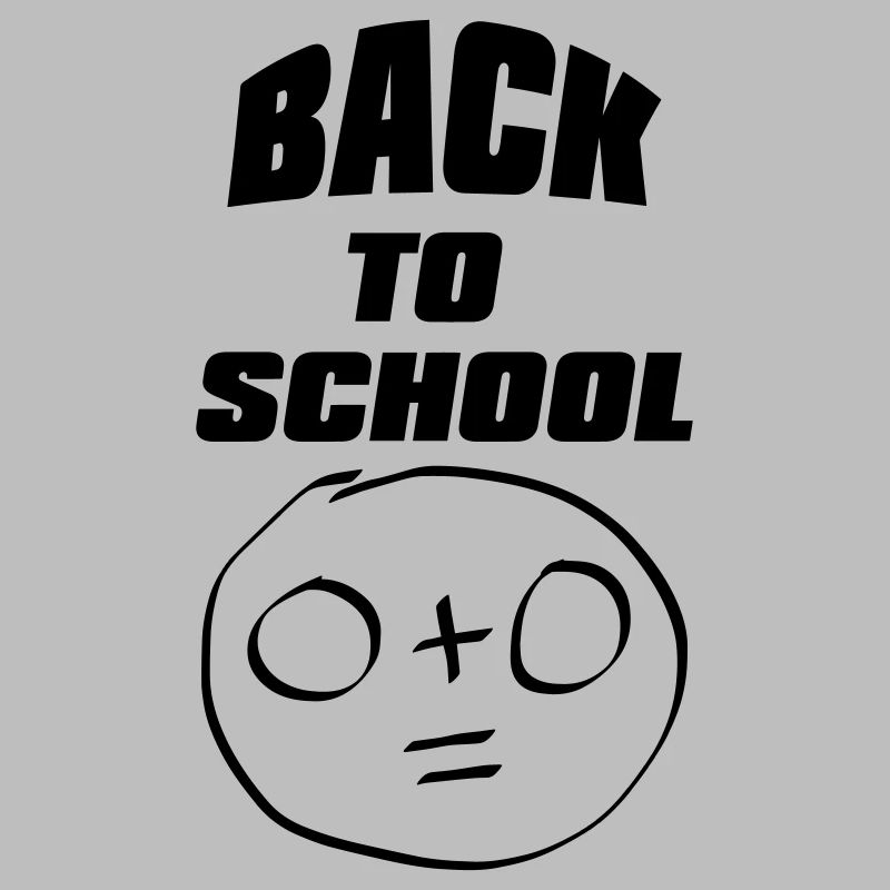 Back To School | Funny Math Face Student 