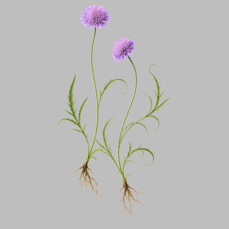 Illustration de la nature des fleurs de prairie