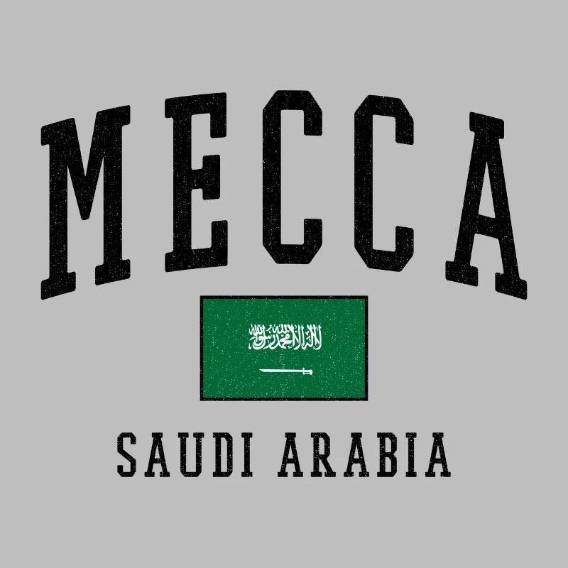 Mecque, Arabie Saoudite : Conception du drapeau