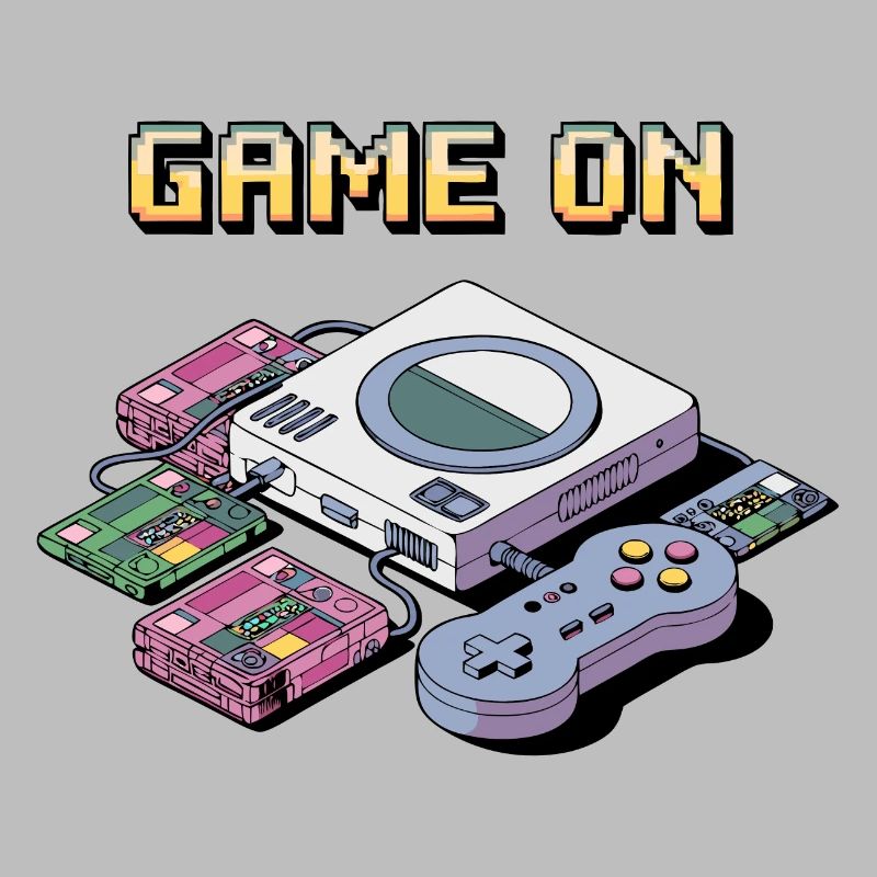 Conception de console de jeu rétro