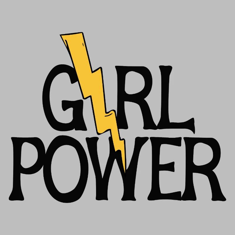 Lightning Bolt Girl Power