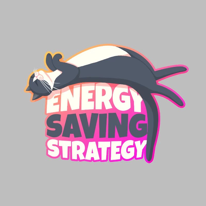 Energy Saving Strategy Cat