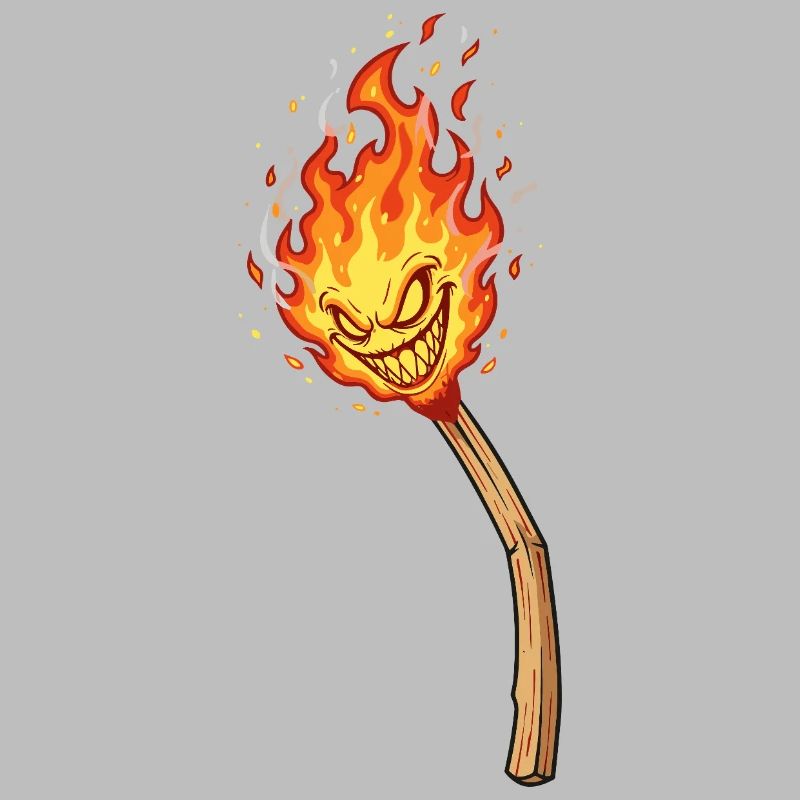 Lodernder Flammenkobold
