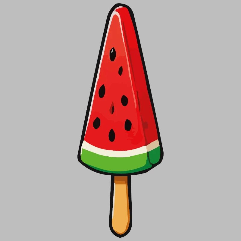 Glaces à la pastèque