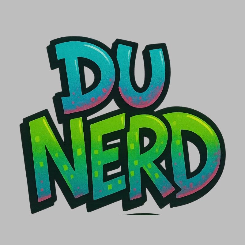 Nerd-Design mit Farbverlauf