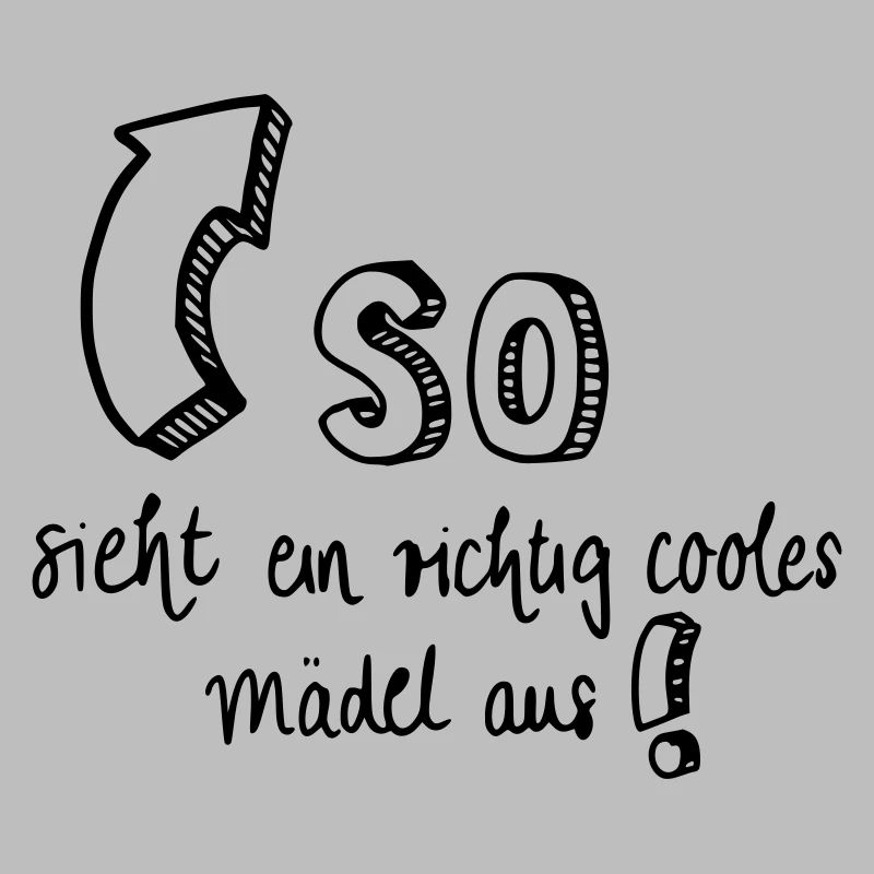 So sieht ein richtig cooles Mädel aus!