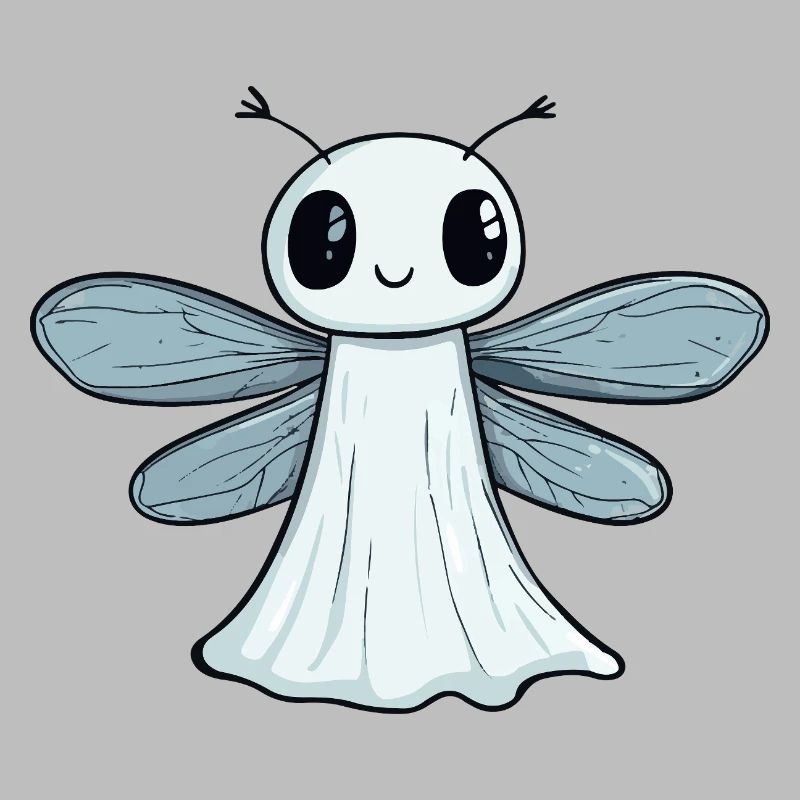 Libelle Halloween Geist