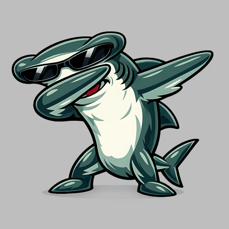 Requin-marteau à dabber