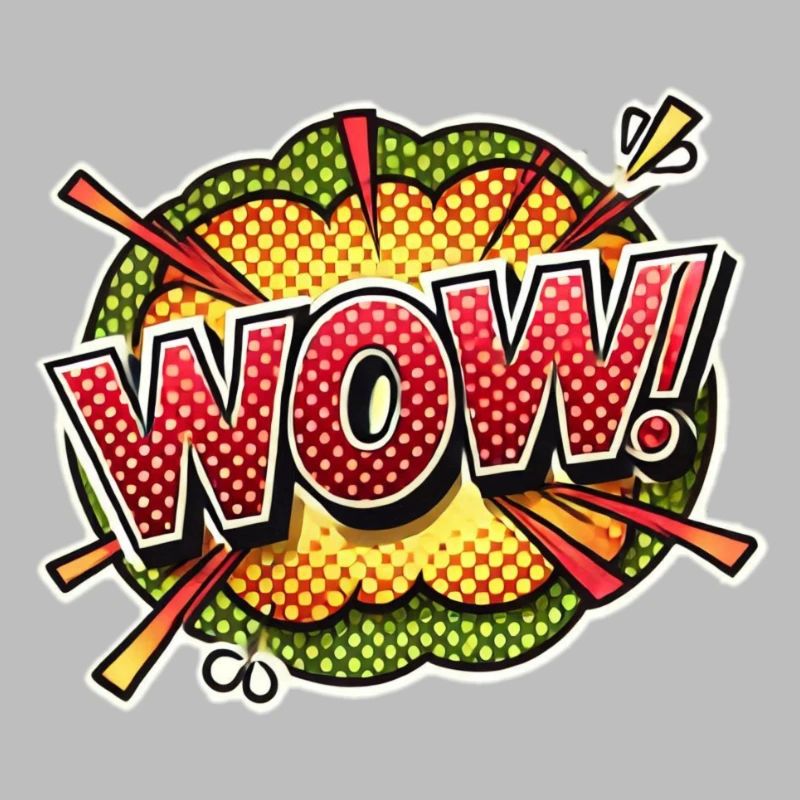 Pop Art Explosion Wow Design