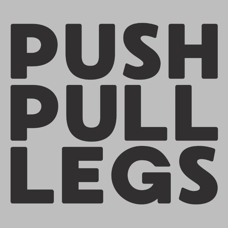Push Pull Legs Repeat Trainingssplit