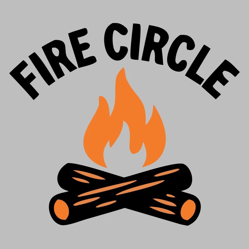 Campfire Fire Pit Camping Boy Scout