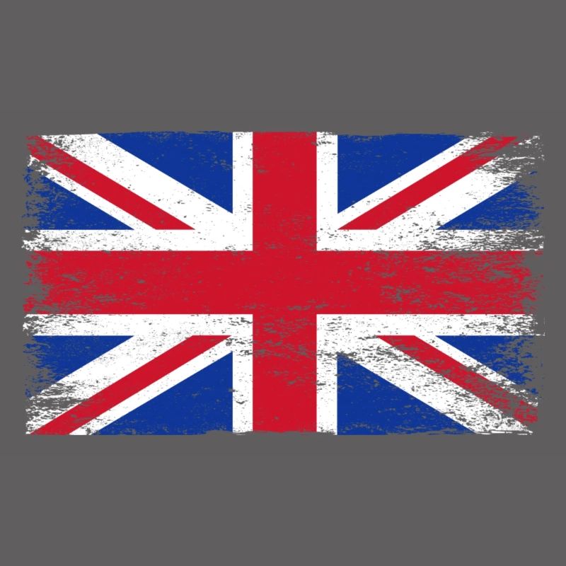 Distressed Union Jack Print
