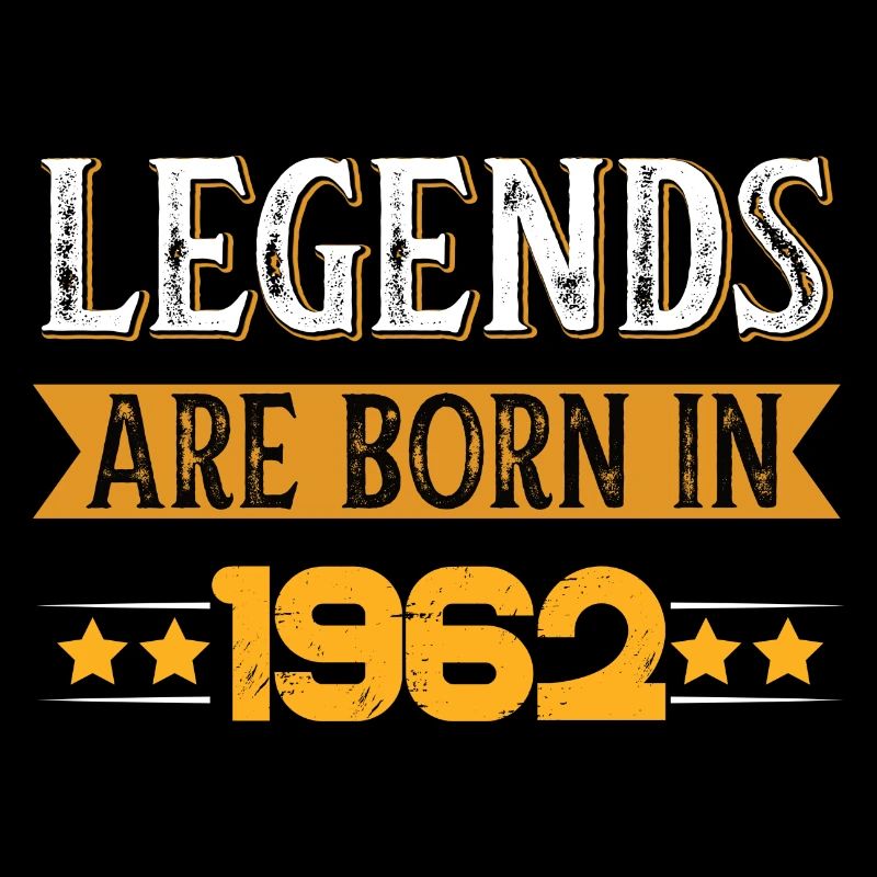 Zeitloser Retro-Style mit 1962 Logo