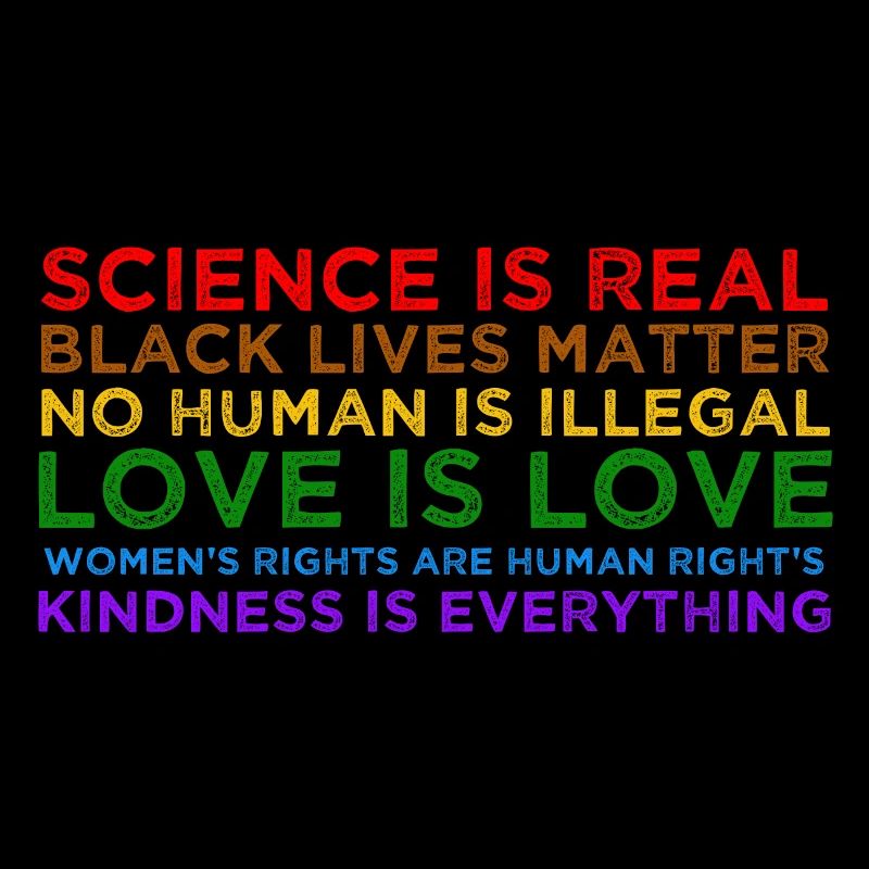 science is real black lives matter