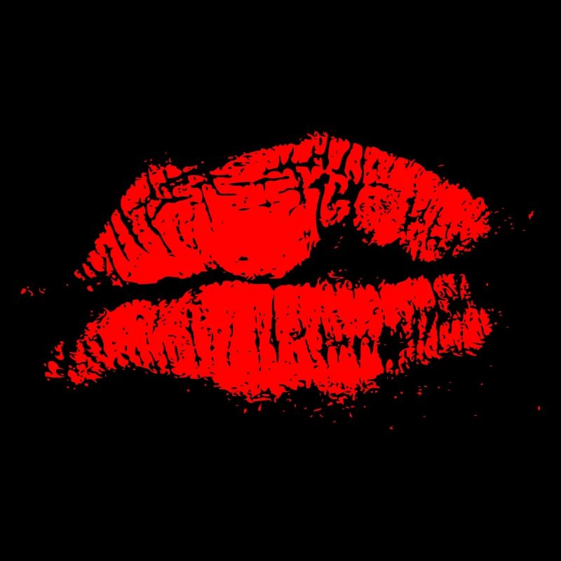 Kissing Lips Lipstick Gift Valentine's Day