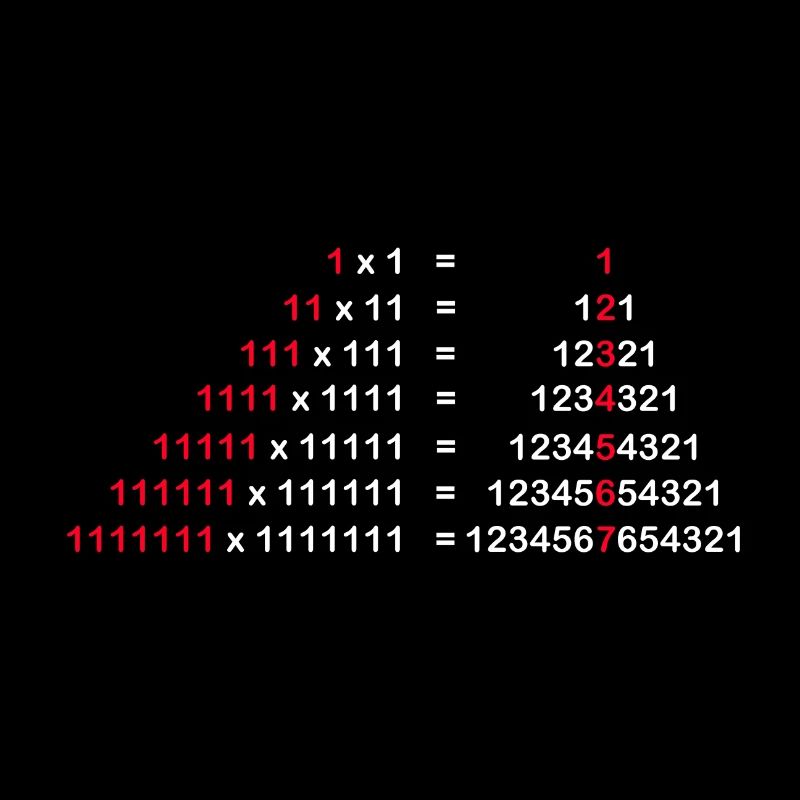 PAY PALINDROME 1x1 HIGH TWO GIFT 1^2
