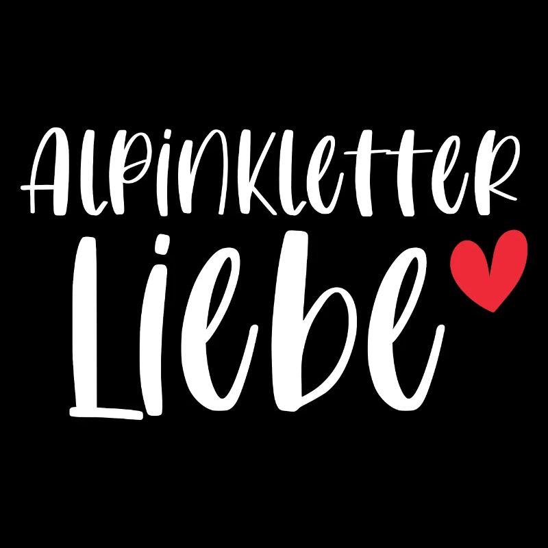 Klettern Alpinklettern Liebe Berge Geschenk