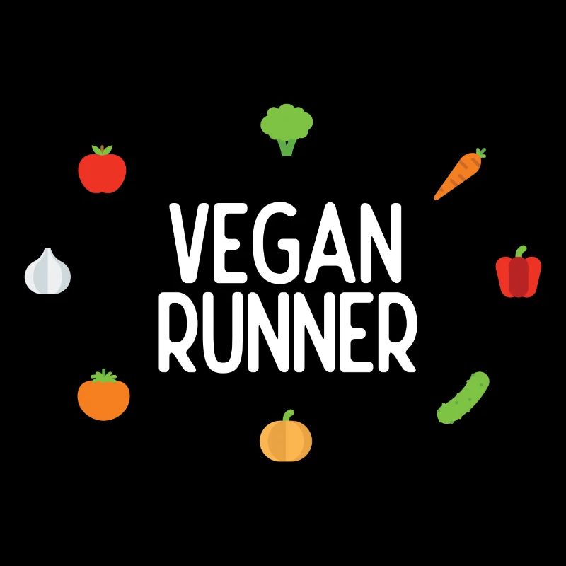 Coureur végétalien