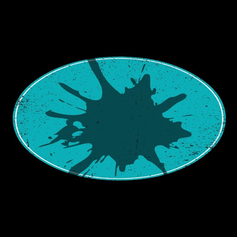 Ovaler Flash Background schmutzing